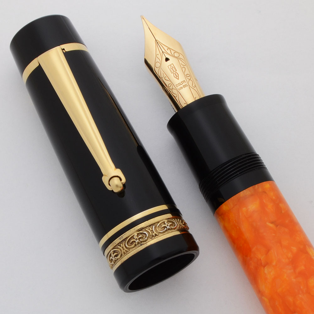 筆記具 Delta Dolce Vita Dolce Vita Mid-size Gold fountain pen by Delta